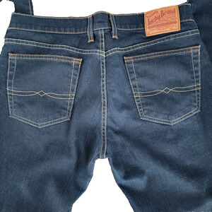 Lucky Brand Sundown Straight Leg Jeans Womens 14 Dark MADE USA Country Western